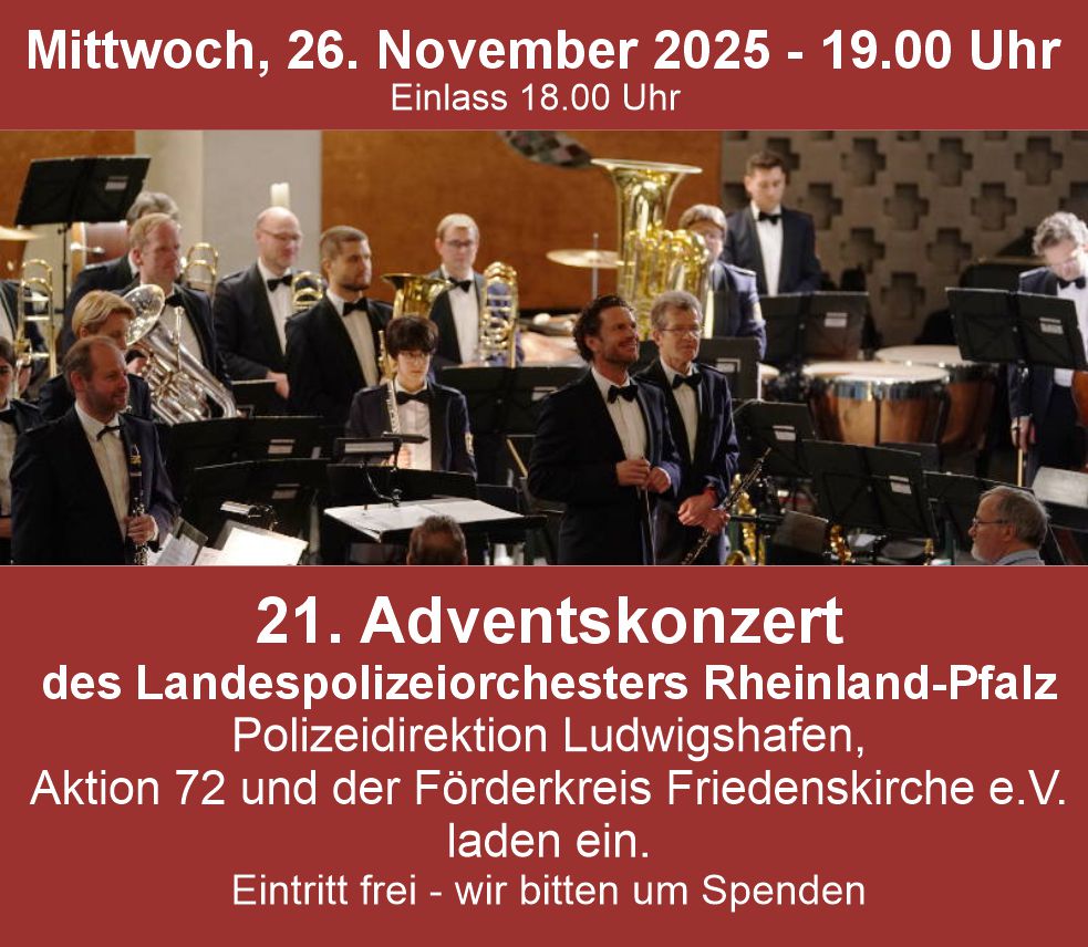 Banner Polizeikonzert 2025